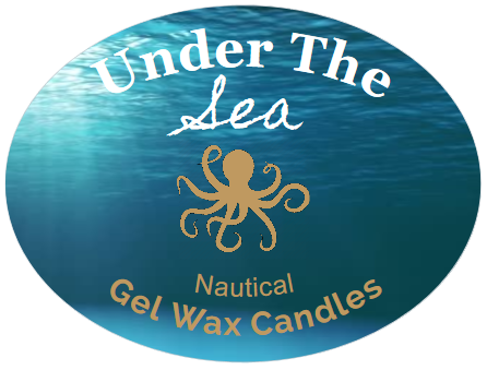Beach-themed Gel Candles, Scented Gel Candles, Christmas Seashell Gel  Candles, Ocean-inspired Candle, Beach House Candles, Ocean Breeze 