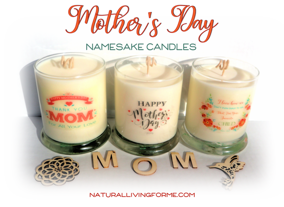 Mothers Day Candles - NATURAL LIVING