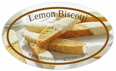 The gentle sweet aroma of iced lemon biscotti