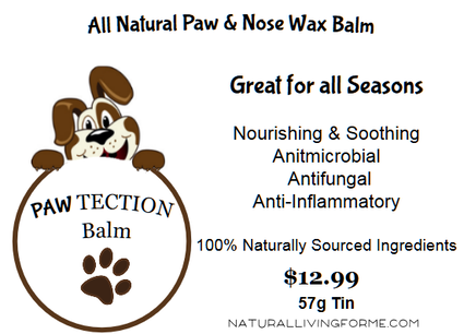 Natural Living Paw Protection Balm for All Seasons